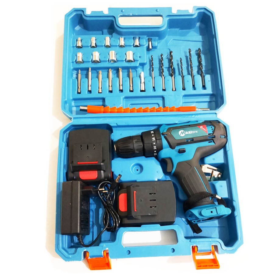 Mesin Bor Baterai Tembok Cordless Drill Mailtank 18V SH 189 Bor Batre