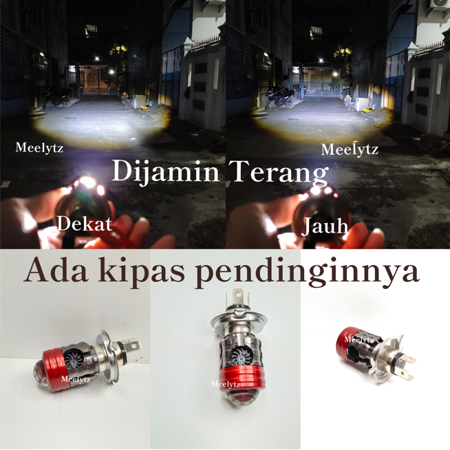 Lampu Utama Led Ibright Laser Kipas H Projector Premium Super Terang