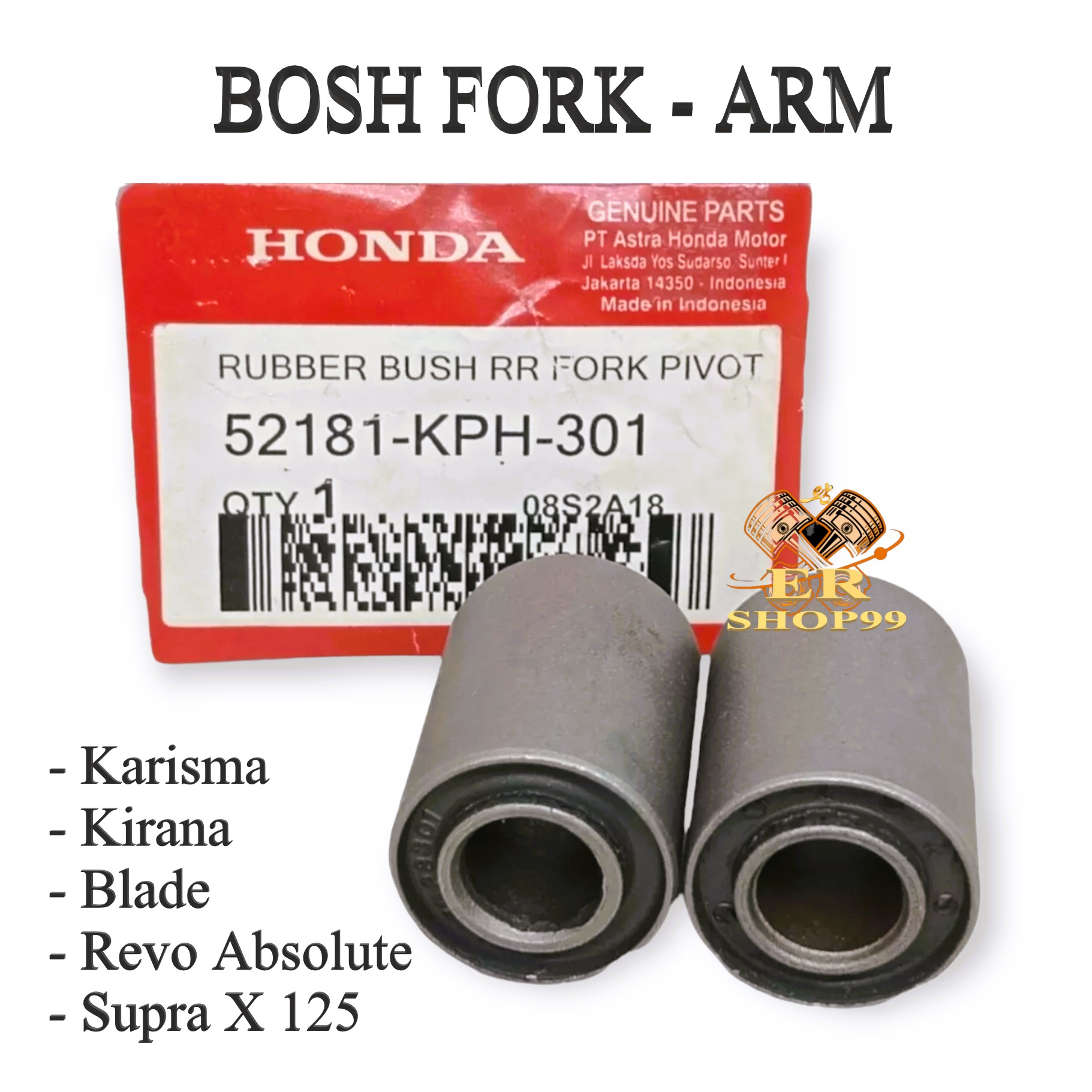 Bosh Fork Arm Karisma Blade Revo Absolute Supra X 125 KPH Lazada