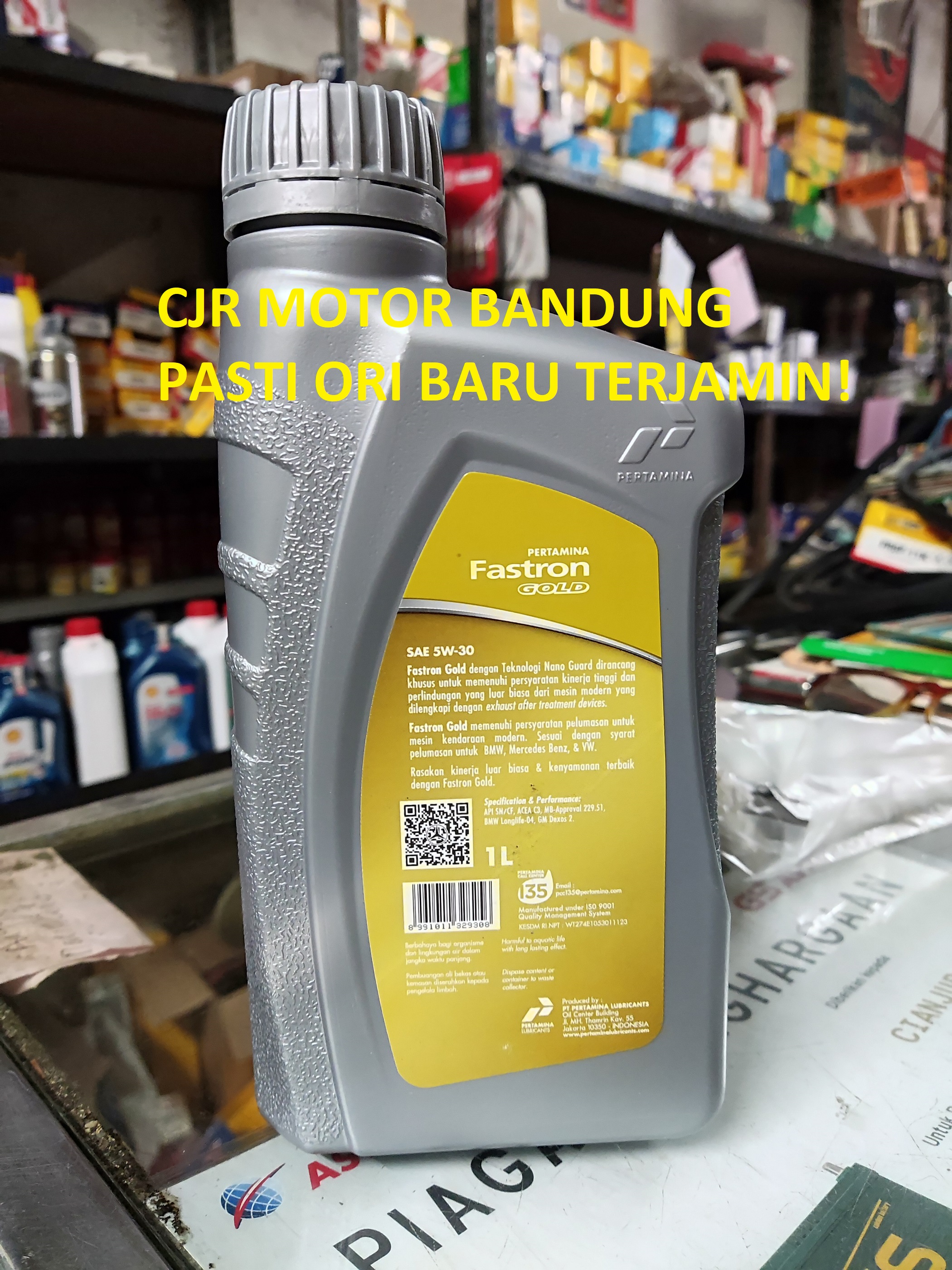 Pertamina Fastron Gold Sae W Api Sn Botol L Oli Mobil Turbo Bensin