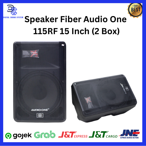 Speaker Fullrange Audio One Fiber Ym Passive Active Speaker Fiber