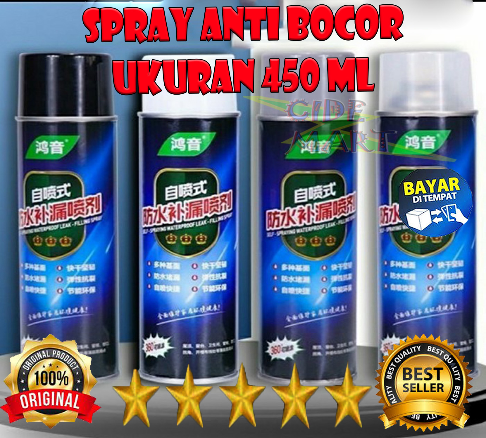 Spray Anti Bocor Tahan Air Ml Semprotan Anti Bocor Semprotan