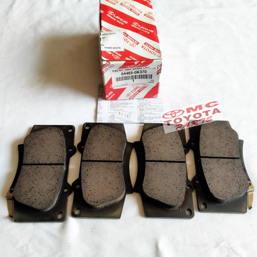 Brake Pad Kampas Rem Depan Toyota Fortuner Vrz Srz K Lazada