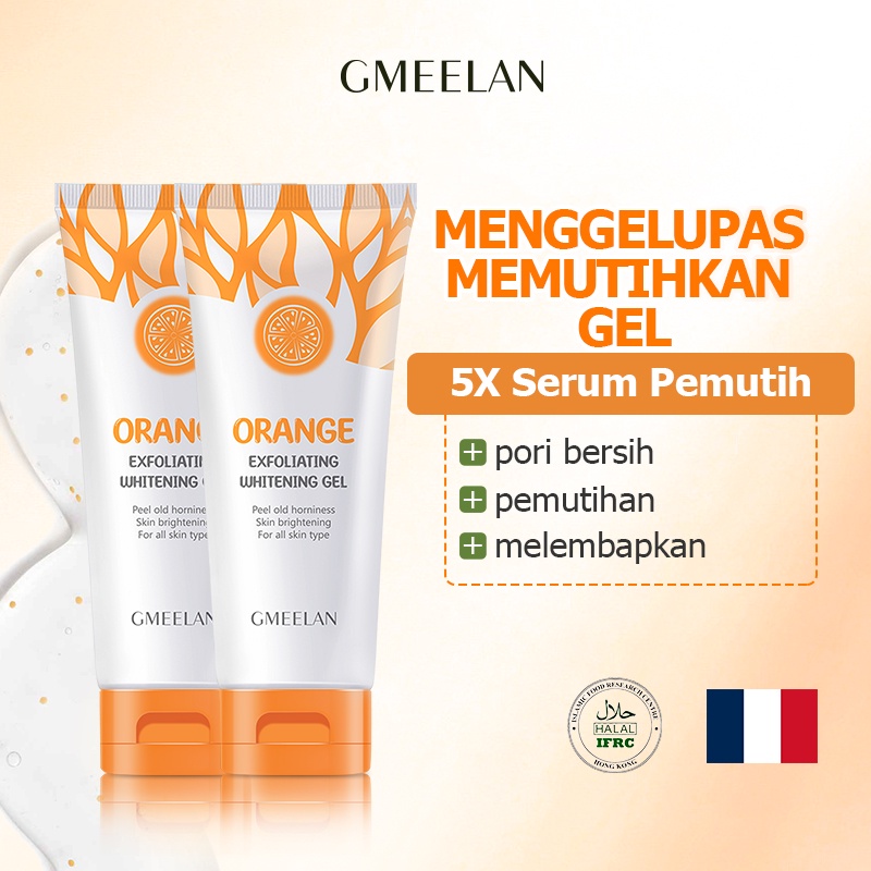 Gmeelan Exfoliating Whitening Gel Orange Gmelan Ekspoliasi Gel