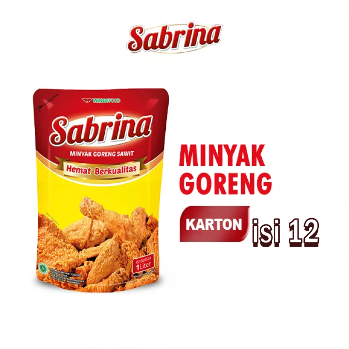 Wings Minyak Goreng Sabrina 12 X 1L 1 Karton Lazada Indonesia