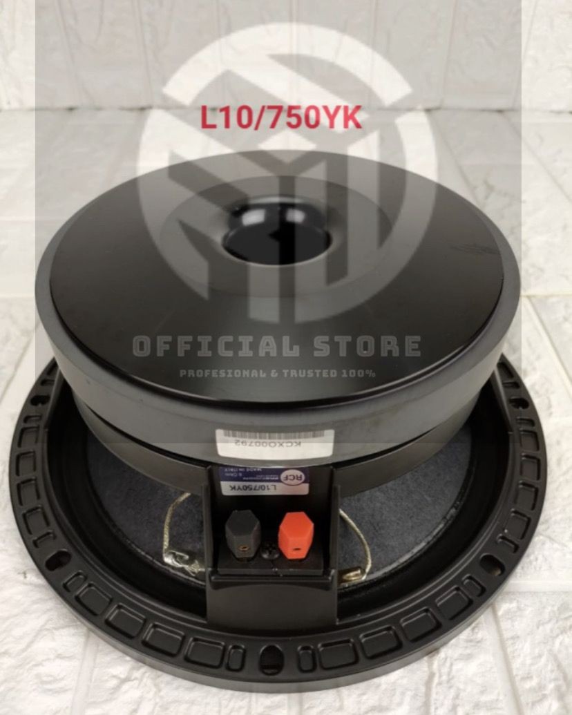 SPEAKER RCF L10 750YK 10 INCH IN MID RANGE SPEAKER WOOFER RCF L10 750