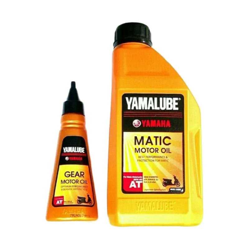 PAKET YAMALUBE MATIC OLI GEAR OLI YAMAHA MATIC 800ML SESUAI UNTUK