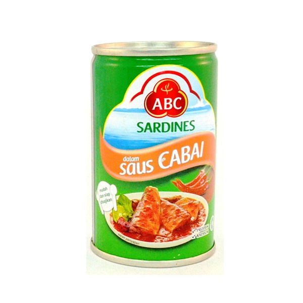 ABC SARDINES CHILI SAUCE 155 GR SARDEN Lazada Indonesia