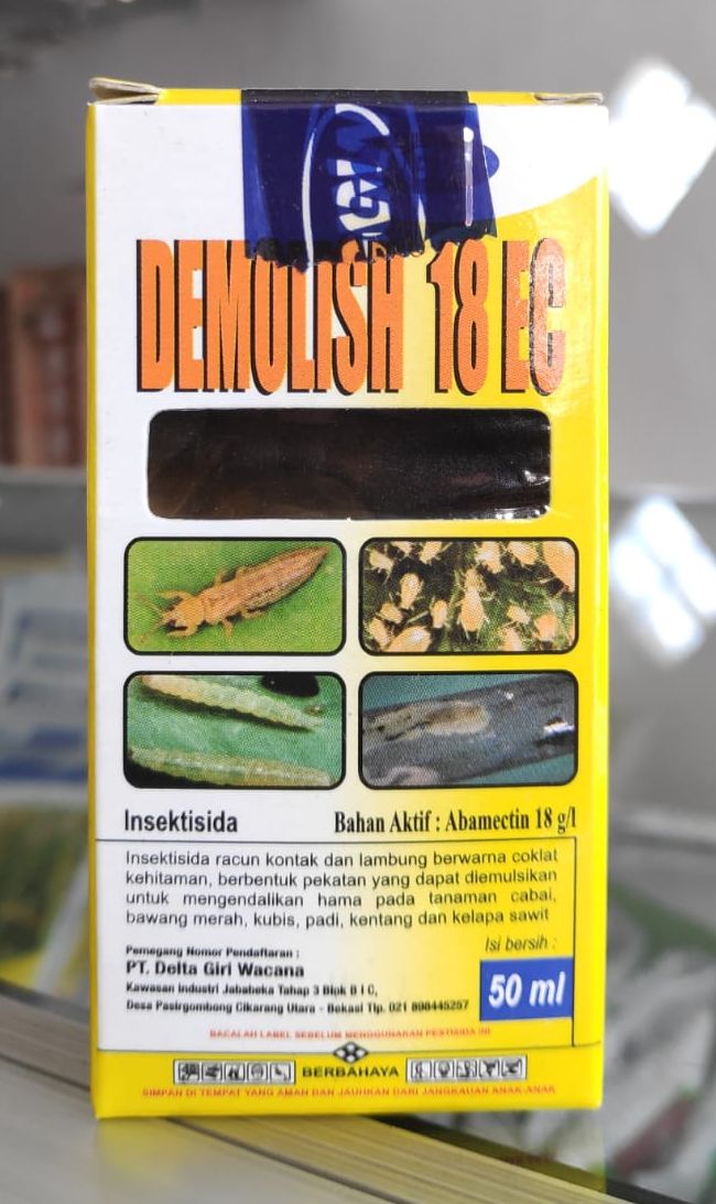 Insektisida DEMOLISH 18 EC 50 ML Lazada Indonesia