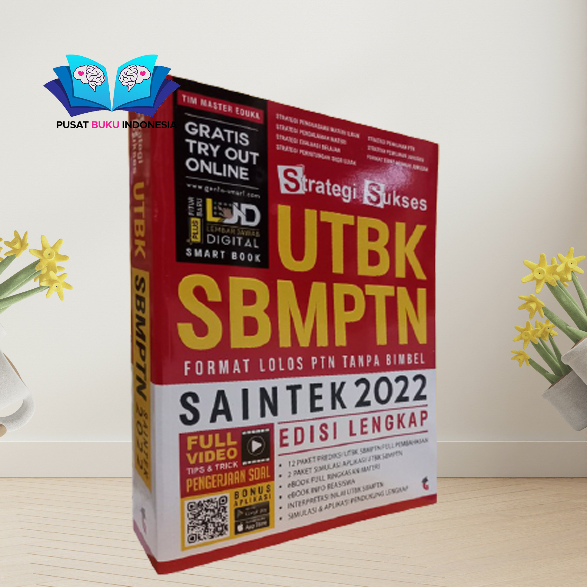 Buku Pelajaran Belajar Soal Tes Utbk Sbmptn Strategi Sukses Sma Saintek