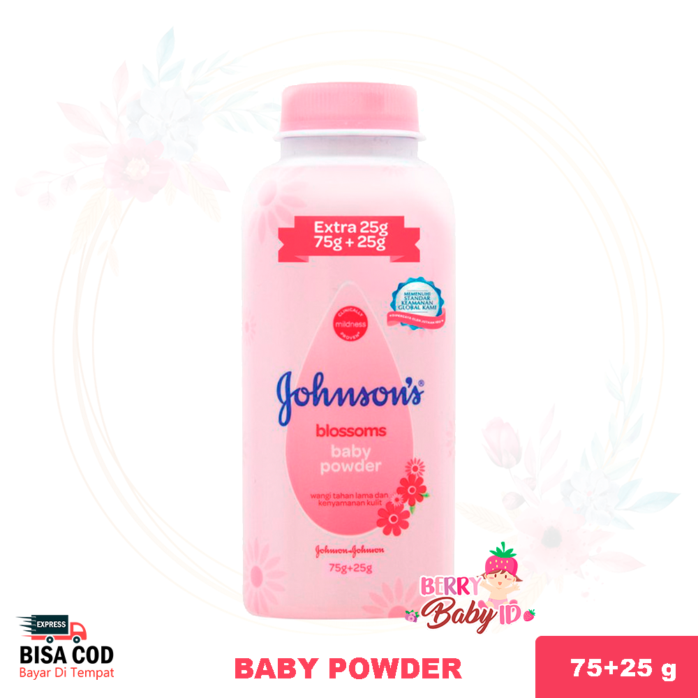 Johnson S Baby Powder Blossoms Bedak Tabur Bayi Floral 75 Gr Johnsons