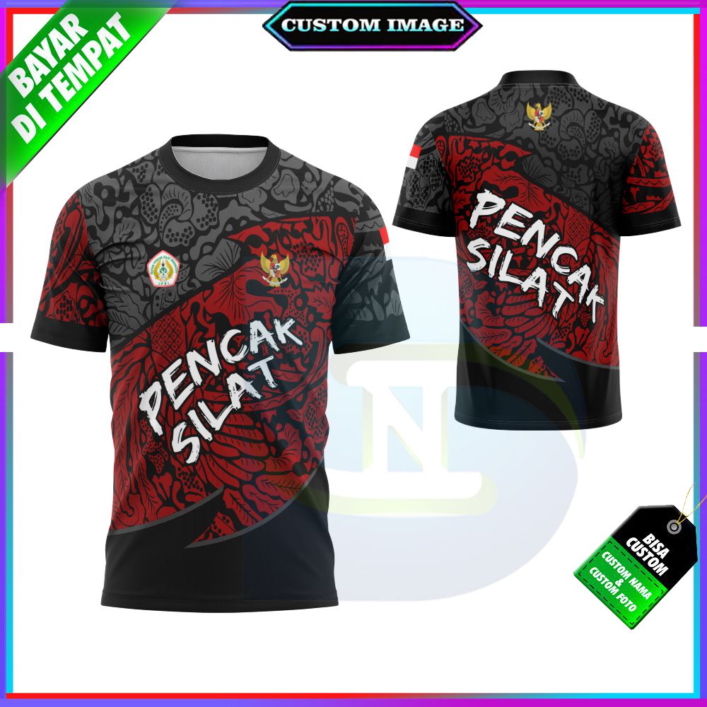 Kaos Baju Pria Pencak Silat Sport Martial Art01 Jersey Pencak Silat