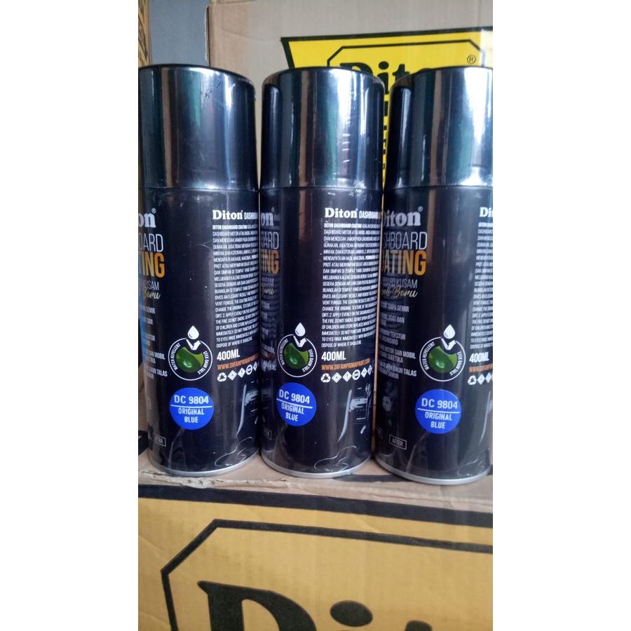 Diton Premium Dashboard Coating Original Blue 9804 Dasbor Coating Biru