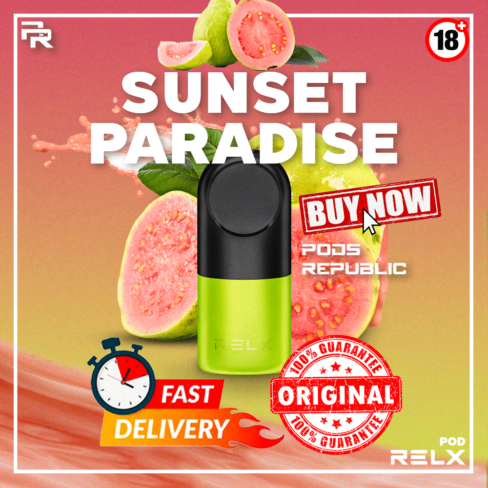 RELX Pods Sunset Paradise Guava Lazada PH