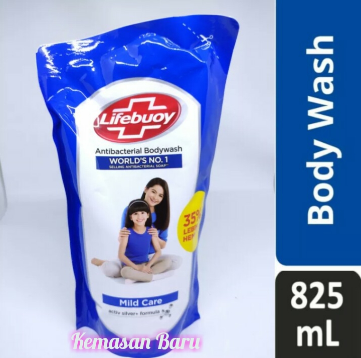 Sabun Cair Lifebuoy Kemasan Baru Jumbo Ml Dan Ml Refill Biru