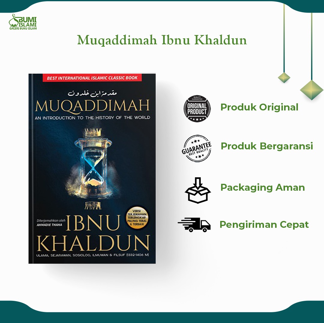 Pre Order Buku Agama Muqaddimah Ibnu Khaldun Wali Pustaka Lazada