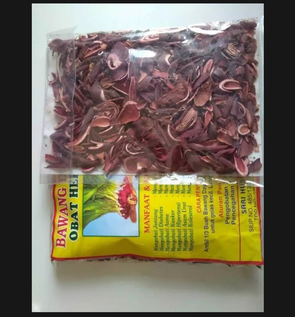 Bawang Dayak Kering Rajang Original Gram Lazada Indonesia