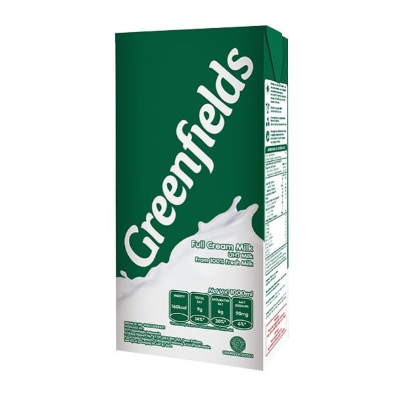 Greenfields Full Cream Milk Uht Liter Susu Uht Greenfields Lazada