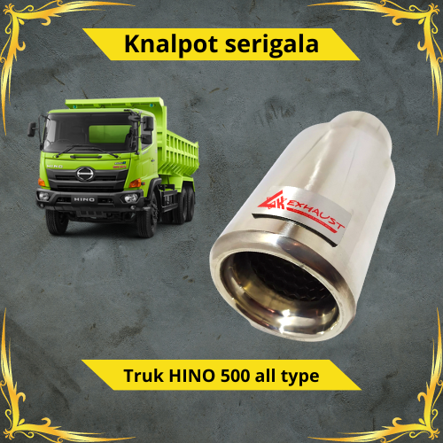 Knalpot Serigala Truck Hino Lohan Tronton Lazada Indonesia