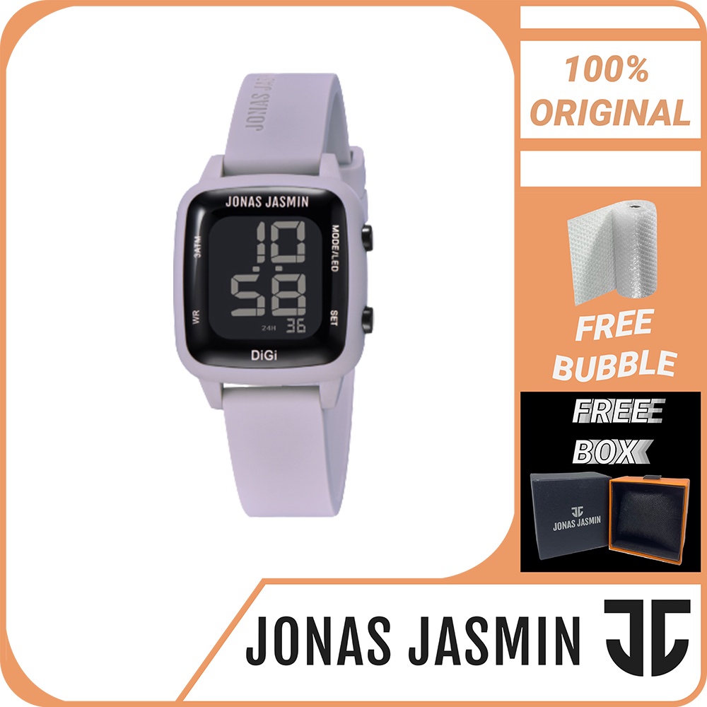 Jam Tangan Wanita Jonas Jasmin Jj L Digital Original Tahan Air M