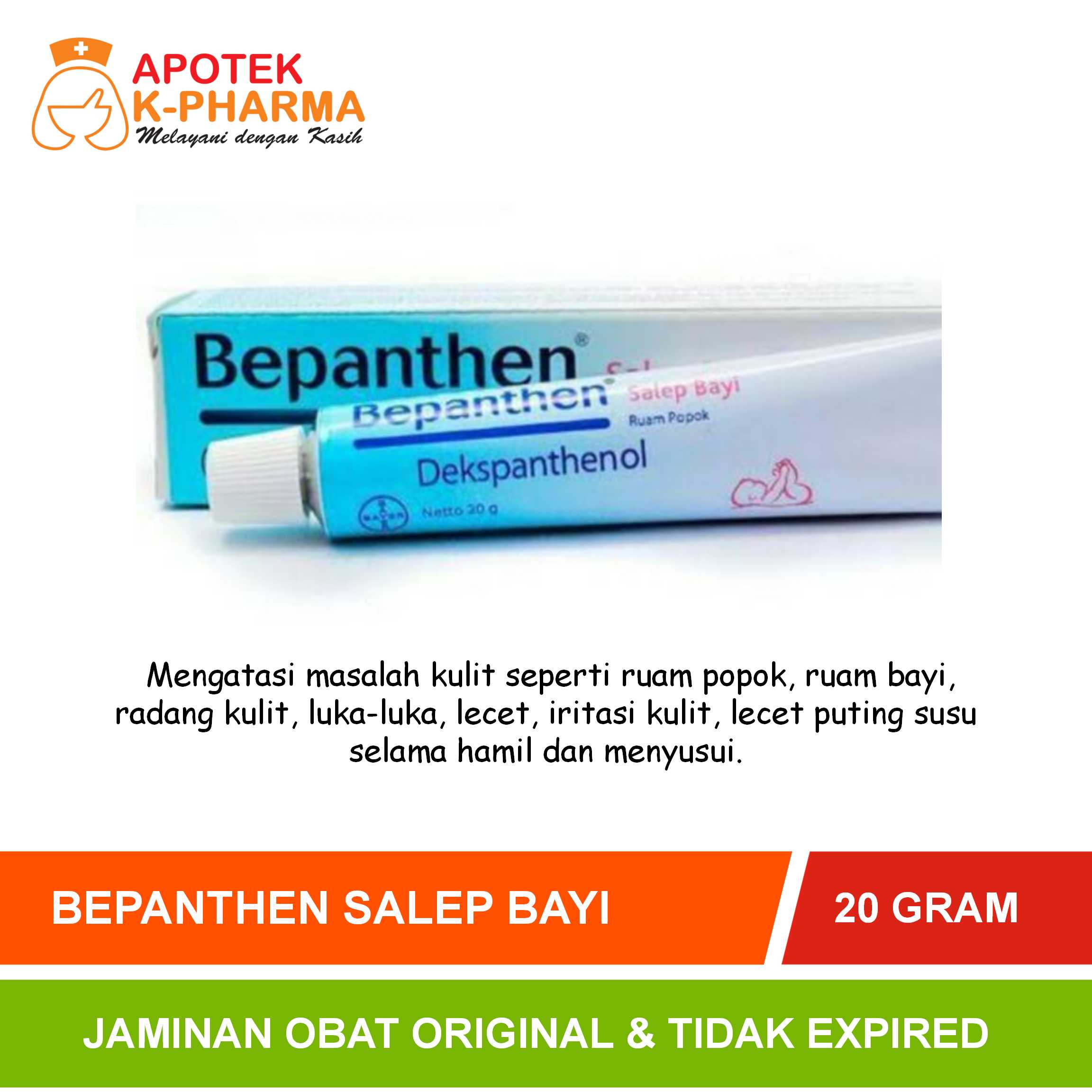 Bepanthen Salep Bayi Isi 20gram Obat Original Bayer Lazada Indonesia