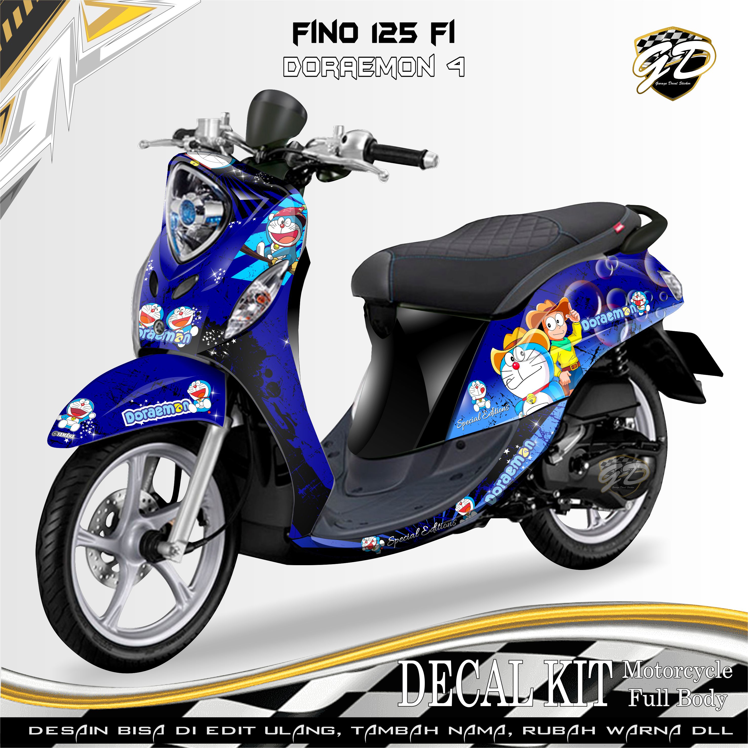 Decal Fino Full Body Sticker Fino Full Body Decal Sticker