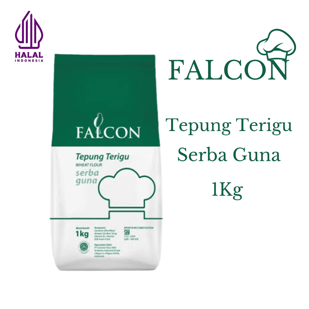 FALCON TEPUNG TERIGU SERBAGUNA 1 KG TEPUNG TERIGU SERBAGUNA Lazada