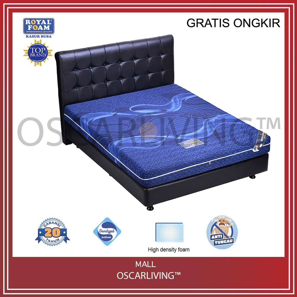 Kasur Busa Royal Foam Prestige Tebal Cm Zipper Biru Hb Amore Khusus