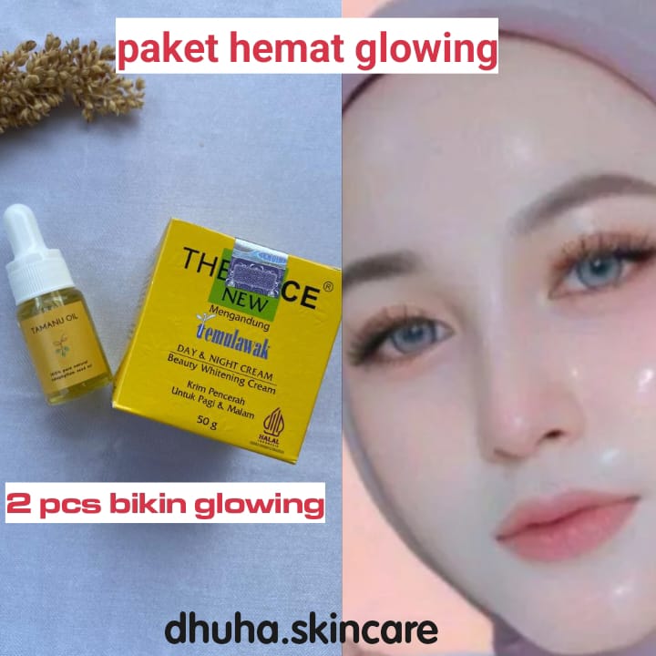 PAKET HEMAT CREAM TEMULAWAK Siang Malam Tamanu Oil 10 Ml SERUM TAMANU