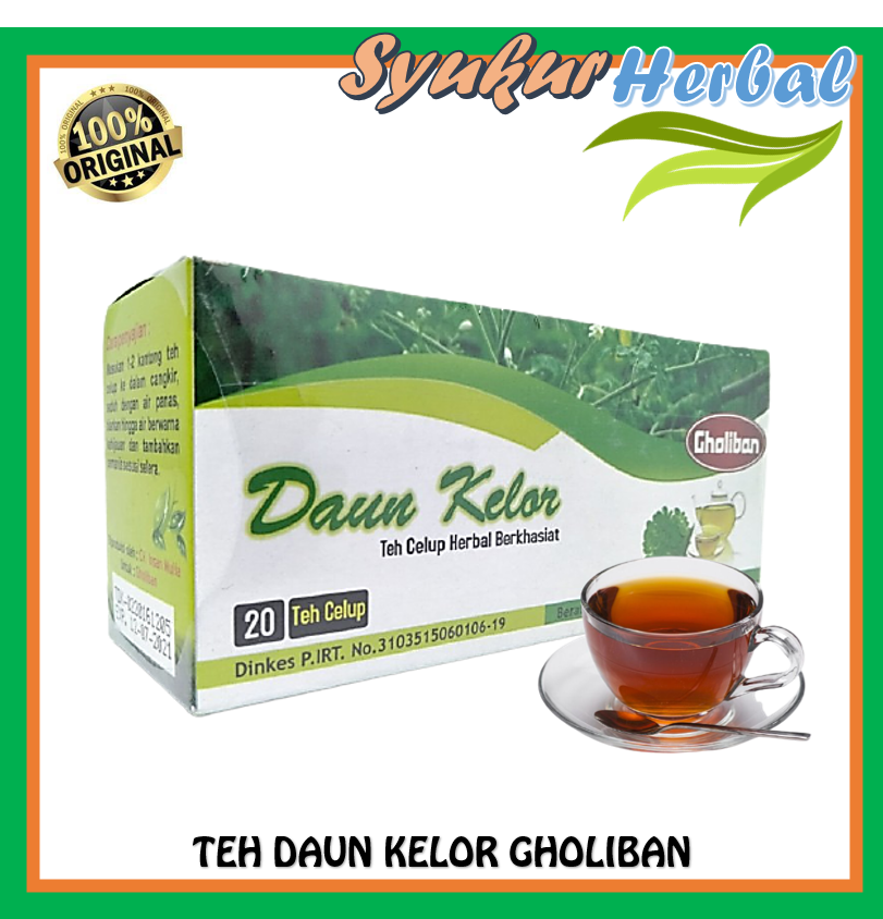 Teh Celup Daun Kelor Gholiban Kantong Lazada Indonesia