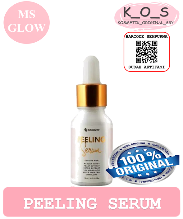 MS Glow Peeling Serum Barcode Aktivasi Lazada Indonesia