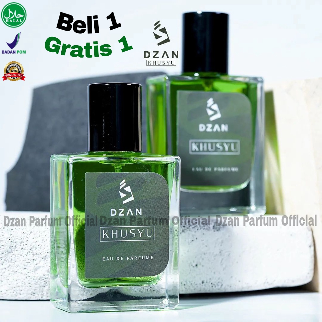 MINYAK WANGI SHOLAT HALAL DZAN KHUSYU EDP ORIGINAL PARFUM NON ALKOHOL