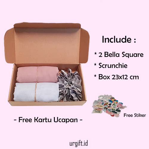 Hampers Hijab Bella Square Hampers Wedding Murah Hampers Hijab Segi