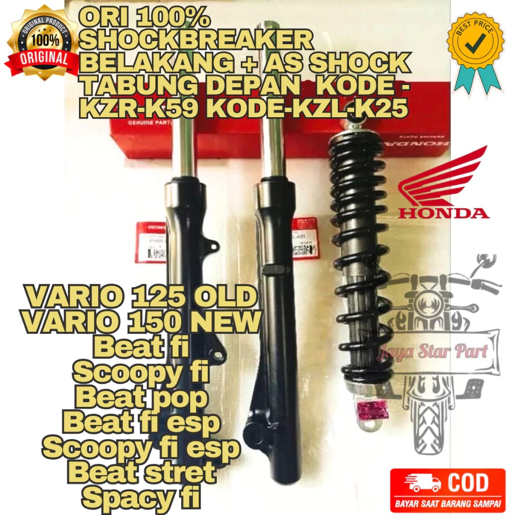 Original Honda Shockbreaker Bekanag As Shock Tabung Depan Asli