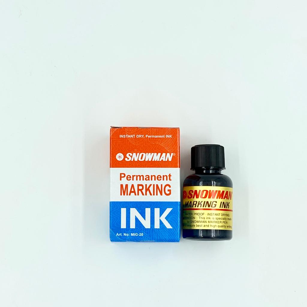 DAPAT 1 TINTA Refill Tinta Spidol Snowman Permanen Permanent