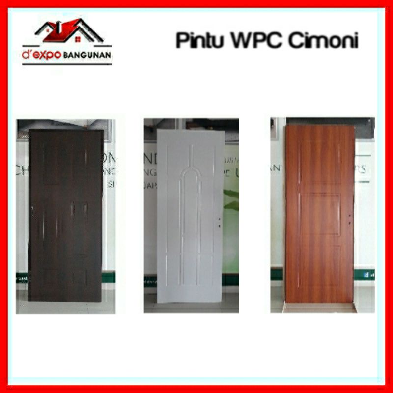 Pintu Rumah Pintu Kamar Wpc Cimoni Kusen Standard Lazada Indonesia