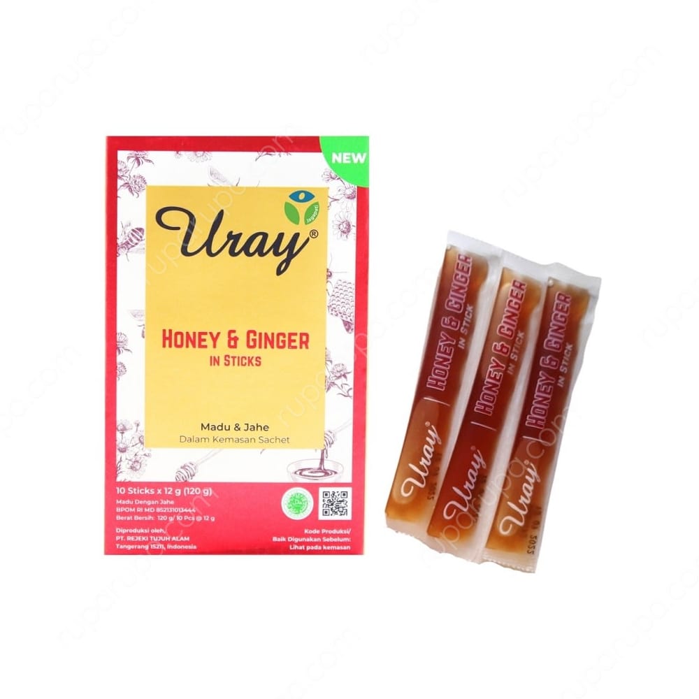 MADU URAY SACHET HONEY AND GINGER IN STICK 120GR Lazada Indonesia