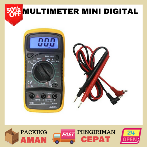 Mini Digital Multimeter Ac Dc Voltage Tester Multimeter Mini Voltage