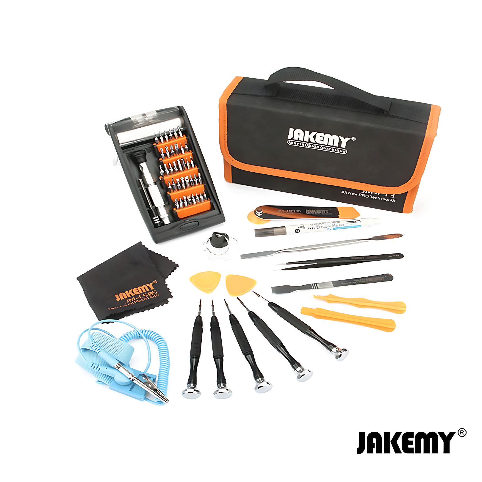 Jakemy Jm P In Toolkit Box Set Obeng Lengkap Lazada Indonesia