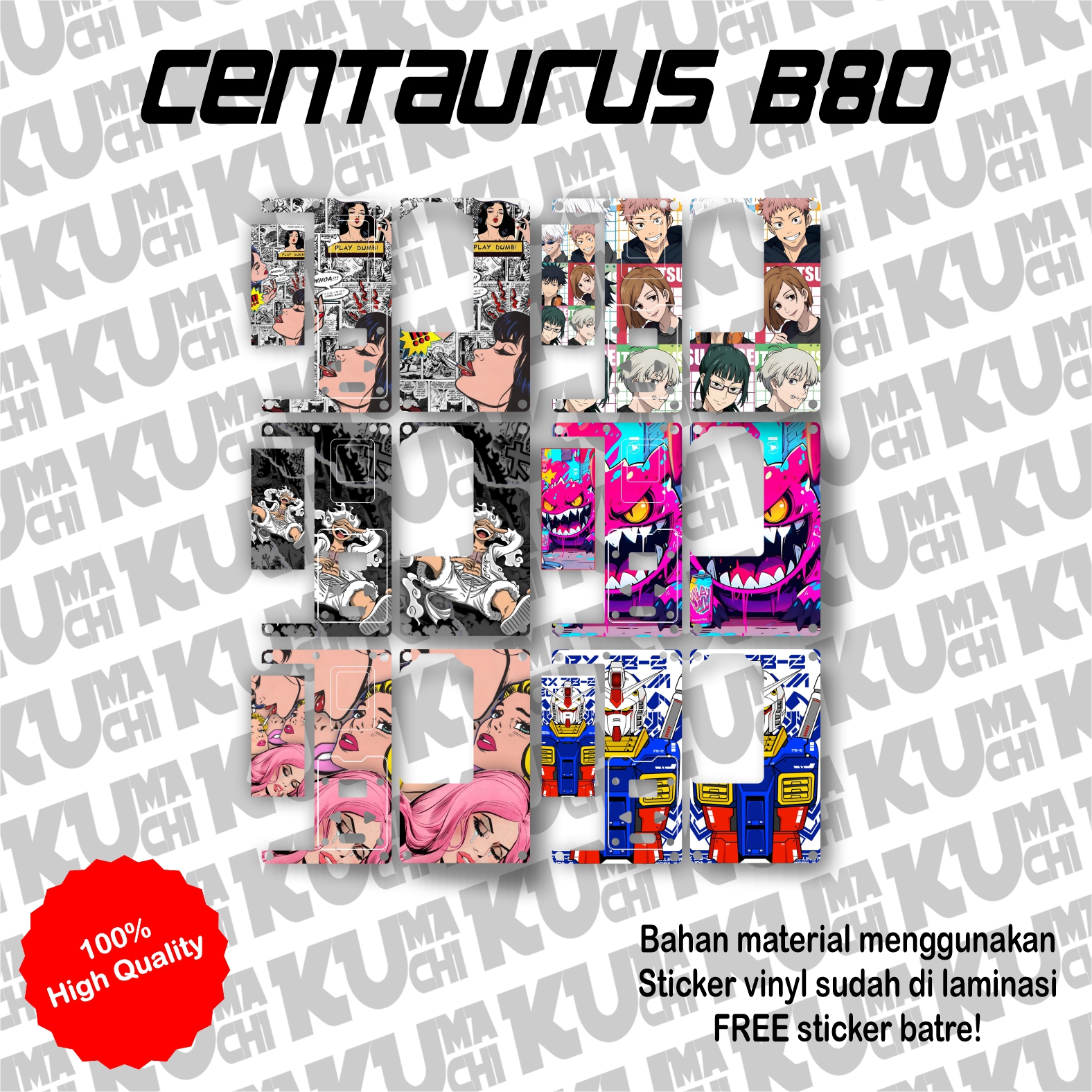 STICKER INNER GARSKIN CENTAURUS B80 Lazada Indonesia