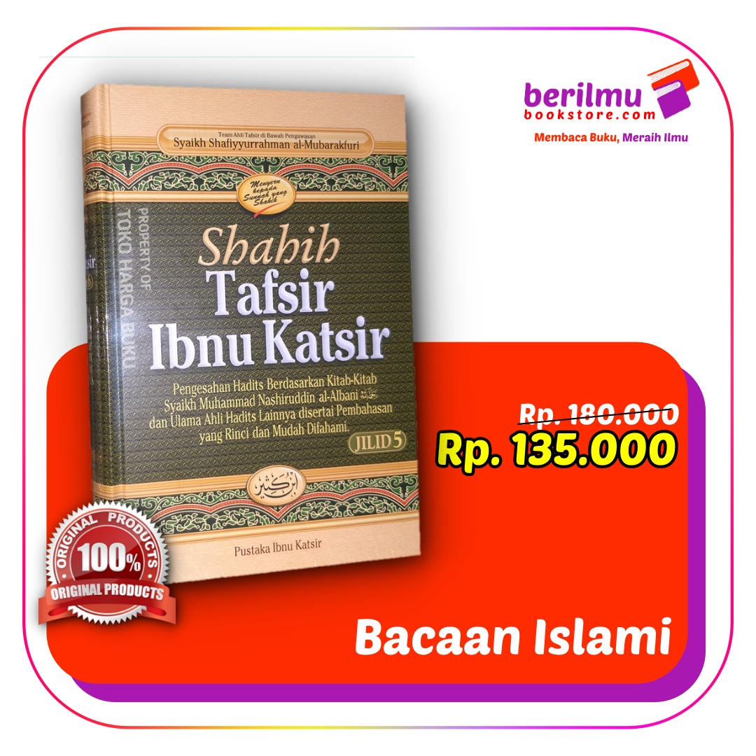 Buku Shahih Tafsir Ibnu Katsir Jilid 5 Pustaka Ibnu Katsir Lazada