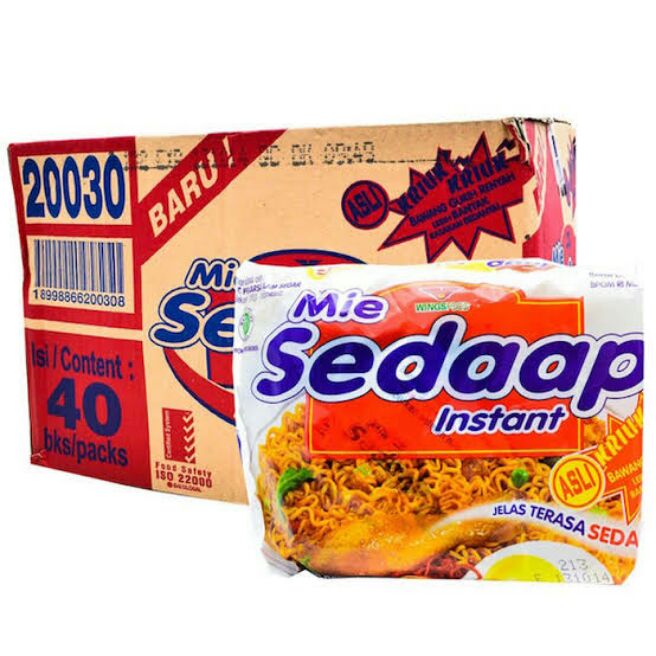 Mie Sedap Goreng 1 Dus Isi 40 Pcs Lazada Indonesia