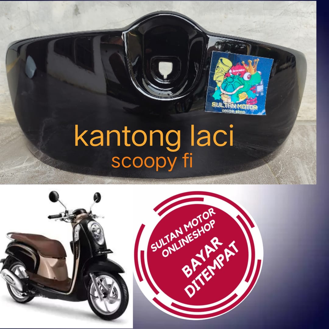 Kantong Laci Scoopy Fi Hitam Sd Lazada Indonesia