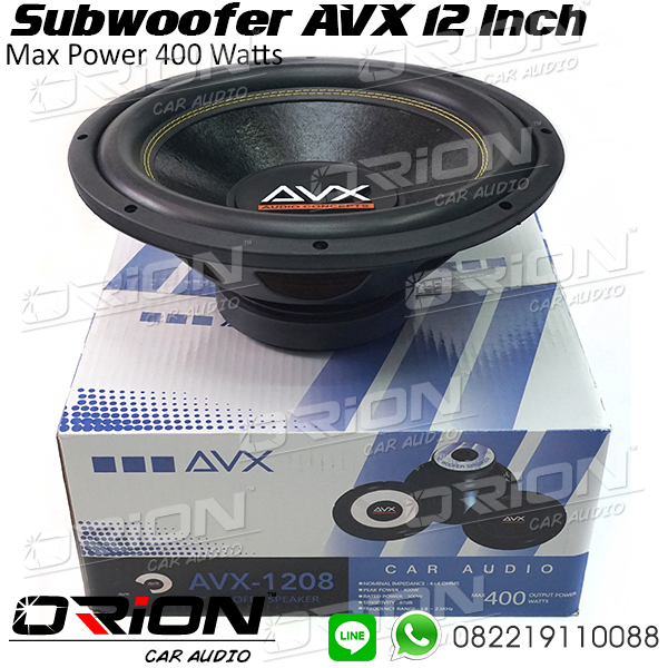 Subwoofer Avx Inch Doble Coil Lazada Indonesia