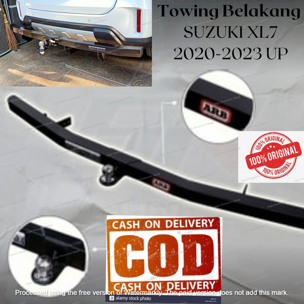 Tanduk Towing Depan Belakang Besi Bar Pelindung Bemper Mobil Suzuki Xl