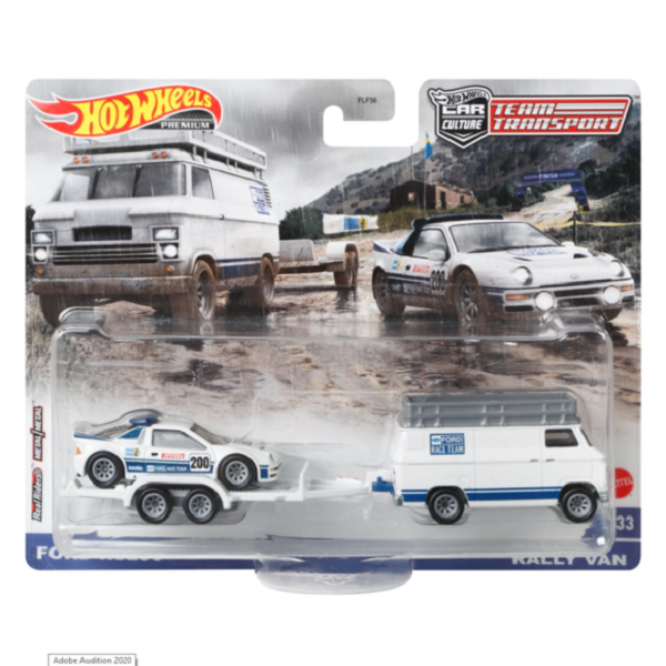 Hot Wheels Team Transport Ford Rs Rally Van Lazada Indonesia