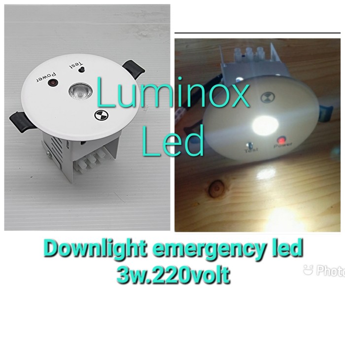 READY Downlight Emergency Ufo 3W 3Watt 3 Watt Ceiling Plafon 3 W 220V