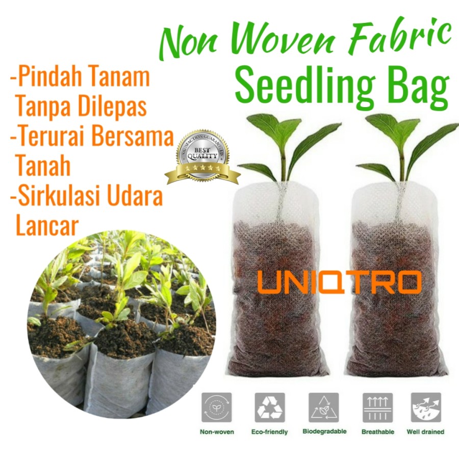 Seedling Bag Semai Benih Bibit Ramah Lingkungan S Lazada Indonesia