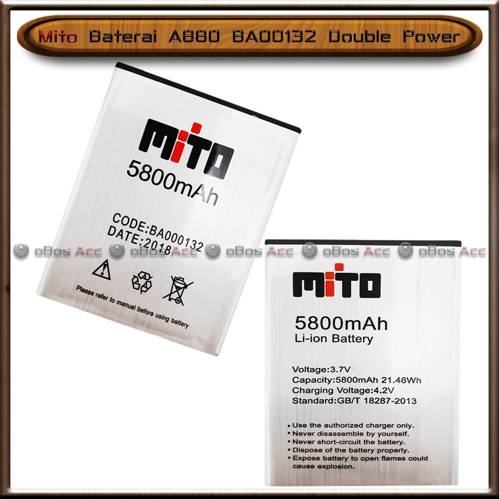 Baterai Mito A Ba Double Power Batre Batrai Hp Lazada Indonesia