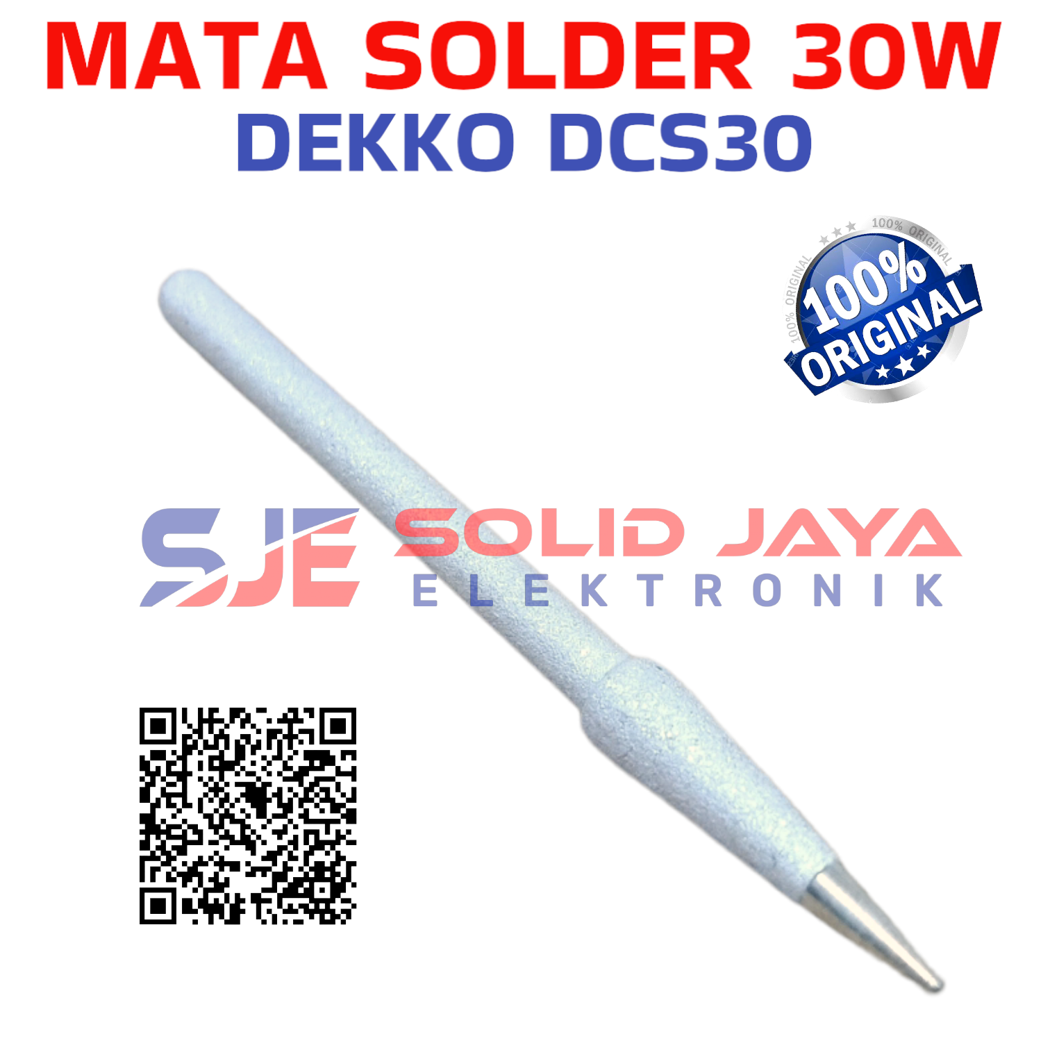 MATA SOLDER DEKKO 30W DCS30 DCS 30 DCS 30 TIP PAKU SOLDERING PART DEKO